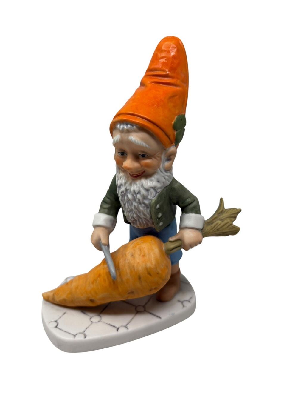 Goebel West Germany Vintage 1970 Co-Boy Gnome "Robby the Vegetarian"